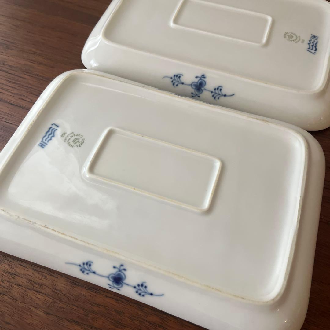 ロイヤルコペンハーゲン ジャパニーズ　レクタングルプレート2枚セット