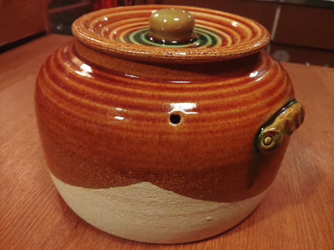 希少　やきいも器　焼き芋　焼芋壺　直火　陶器　調理鍋　信楽焼　レア