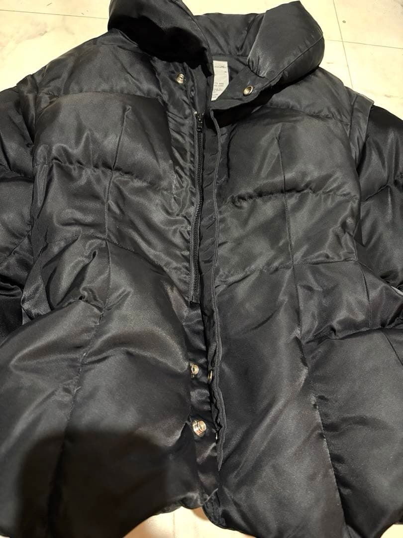 Yohji Yamamoto ヨウジヤマモト　ダウン　ブラック