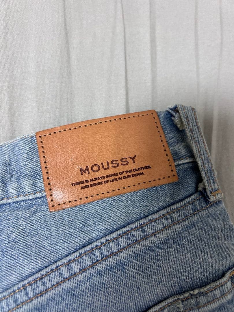 moussy MVS L/BLU FLARE(L) 24inch ロング丈