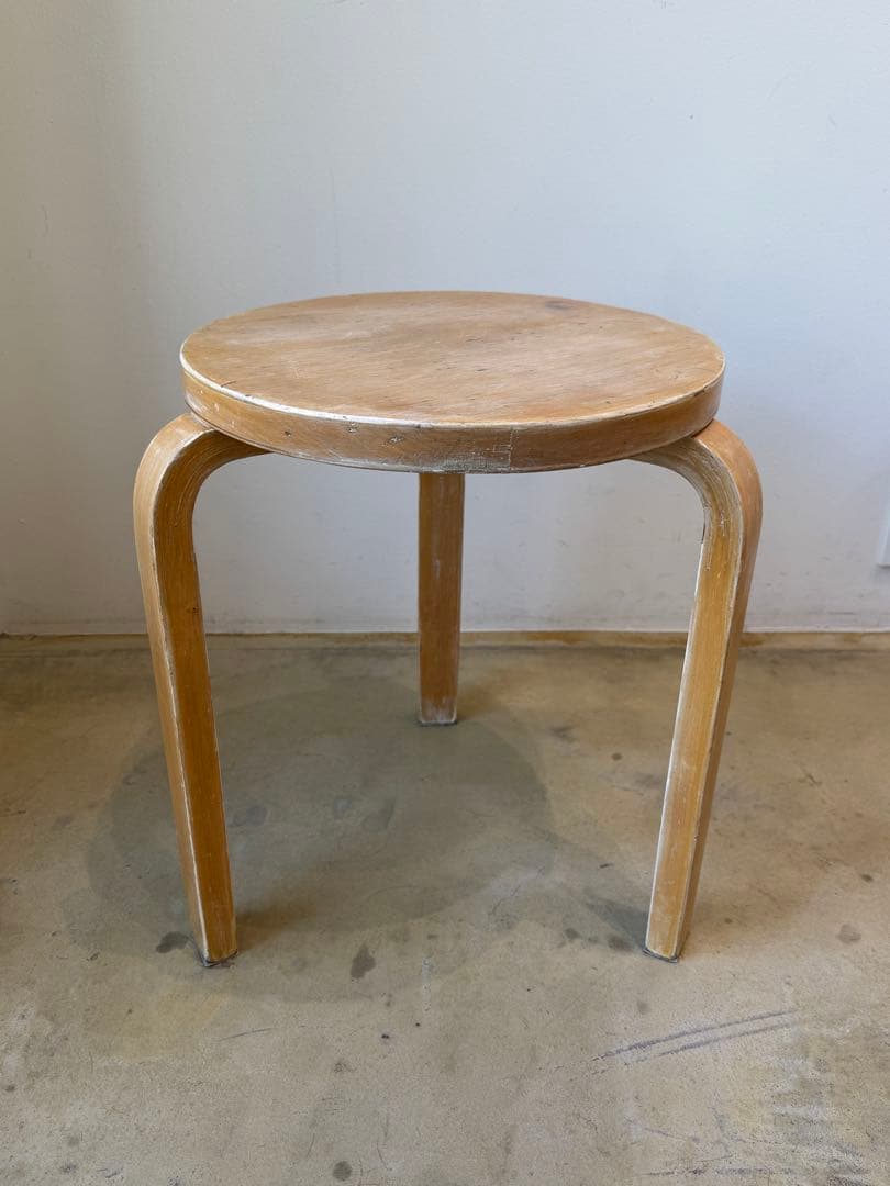 soy50年代stool60 Alvar Aalto ナチュラルトップ