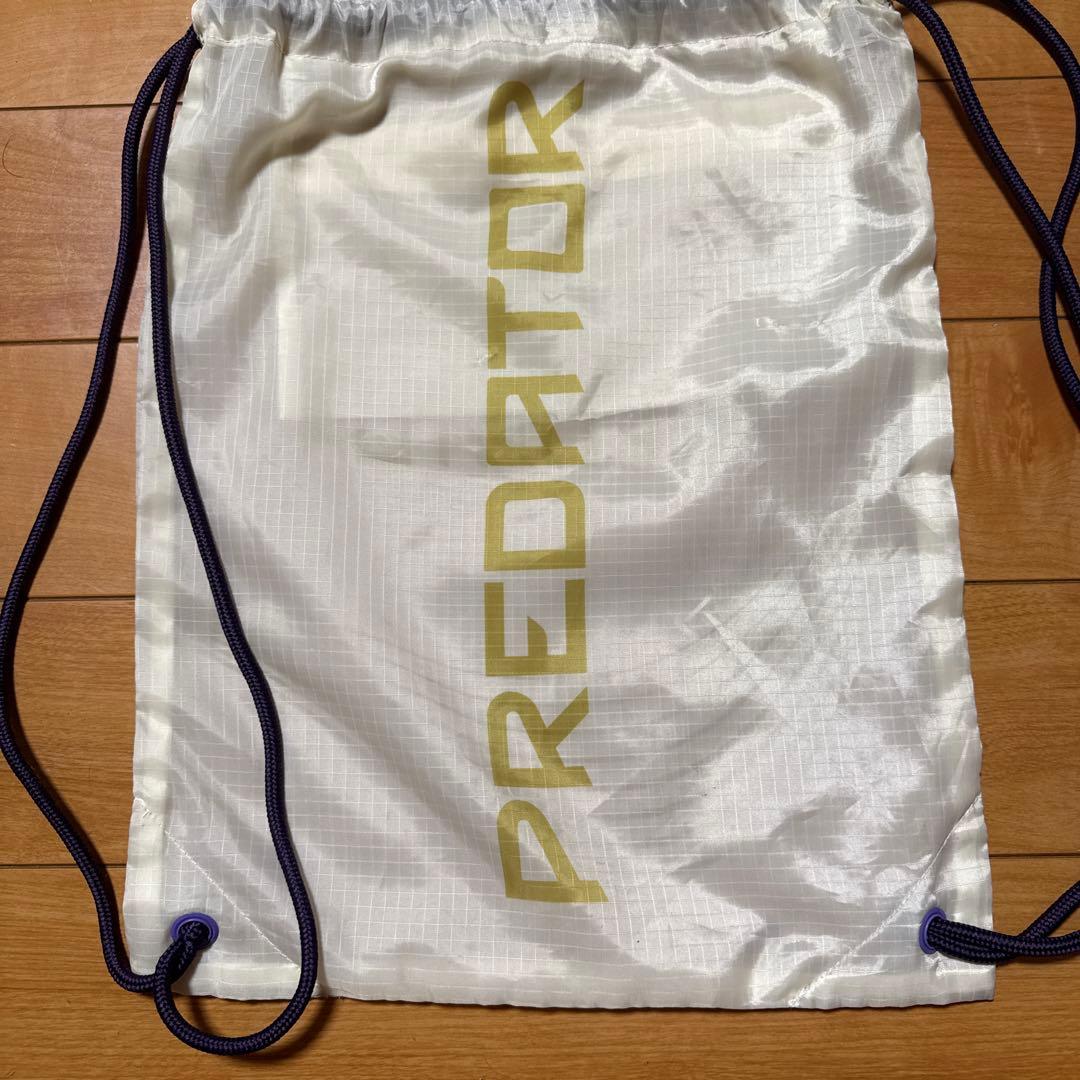 adidas Predator サッカーシューズ FG ホワイト/パープル