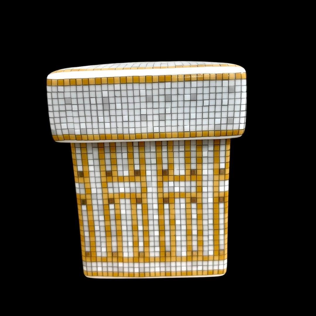 超美品　HERMES　エルメス　モザイク　ヴァンキャトル　小物入れ