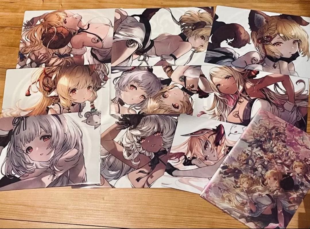 グラブル　十二神将演義　クリアファイル　10種　10枚　セット　まとめ