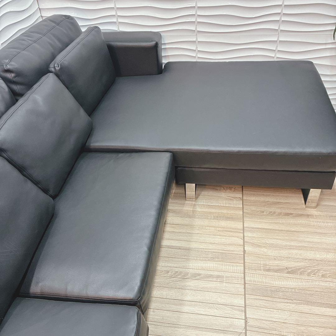 ◇大阪府全域 神戸市 配達料無料！◇カウチソファ◇コーナーソファ◇4人掛け◇