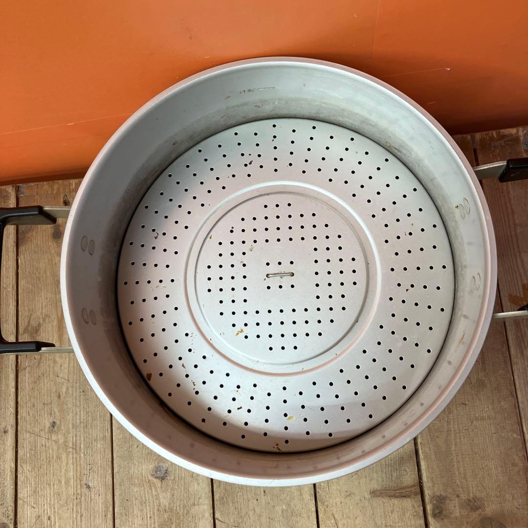 E-4 蒸し器 蒸し鍋 せいろ アルミ蒸し器 # 調理器具 キッチン用品 業務用