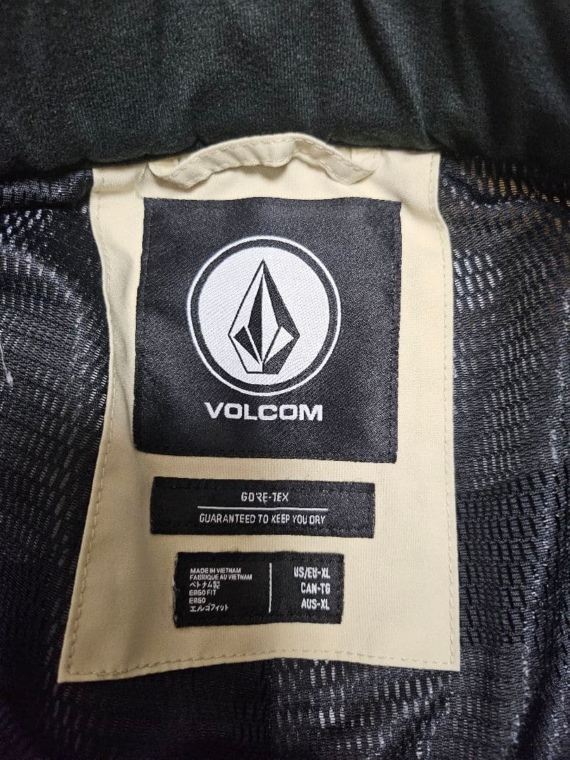 VOLCOM GORE-TEX 上下セットジャケット L　パンツXL