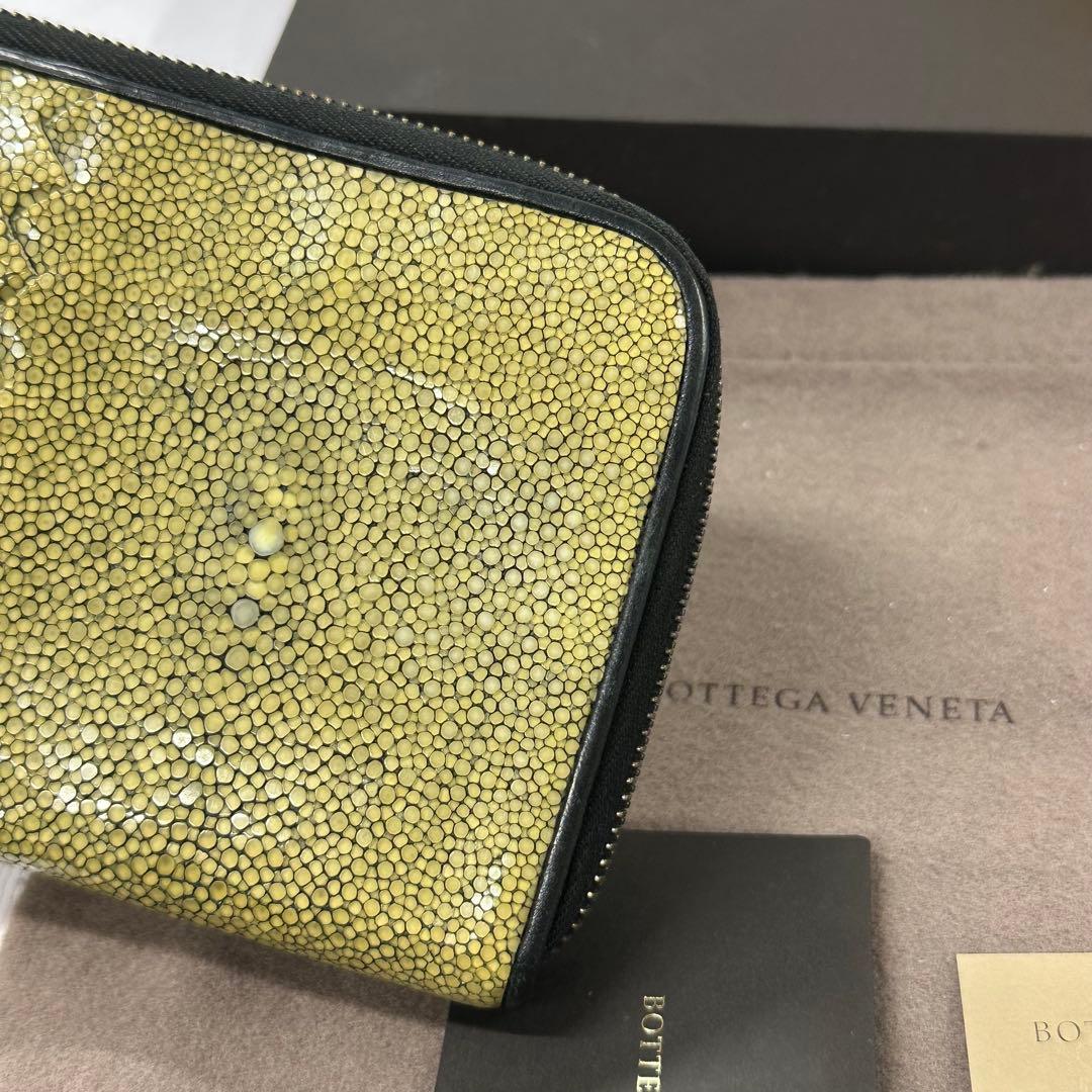 新品同様‼️ 希少　ボッテガヴェネタ　財布　長財布　ガルーシャ　ラウンドファスナー