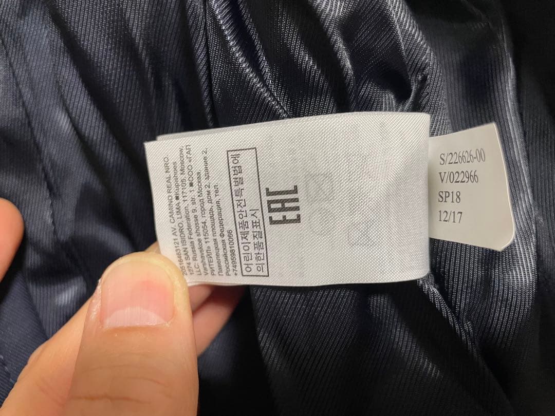 BANANA REPUBLIC ネイビー トレンチコート Lサイズ