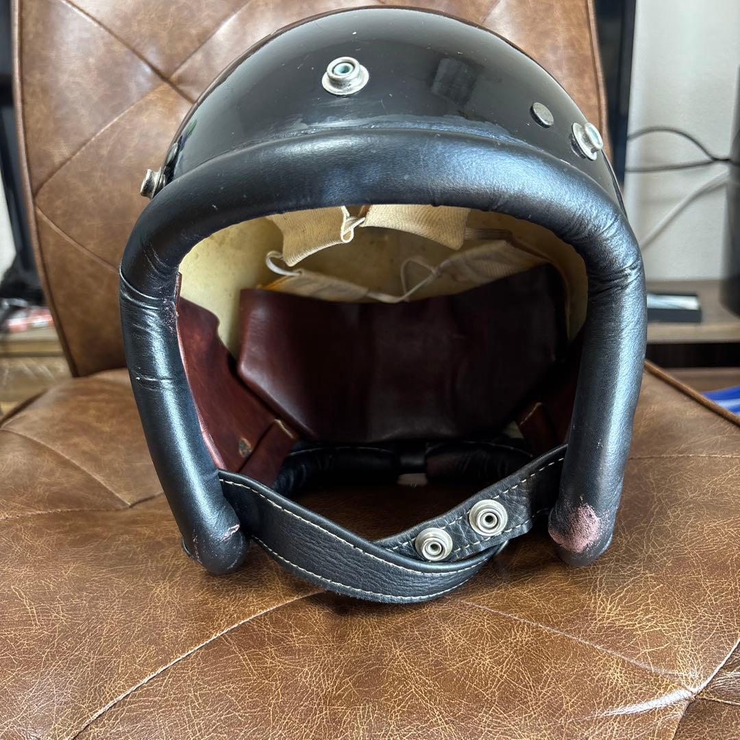 ノマドクロージング　ヘルメット　レザートリム　ブラック