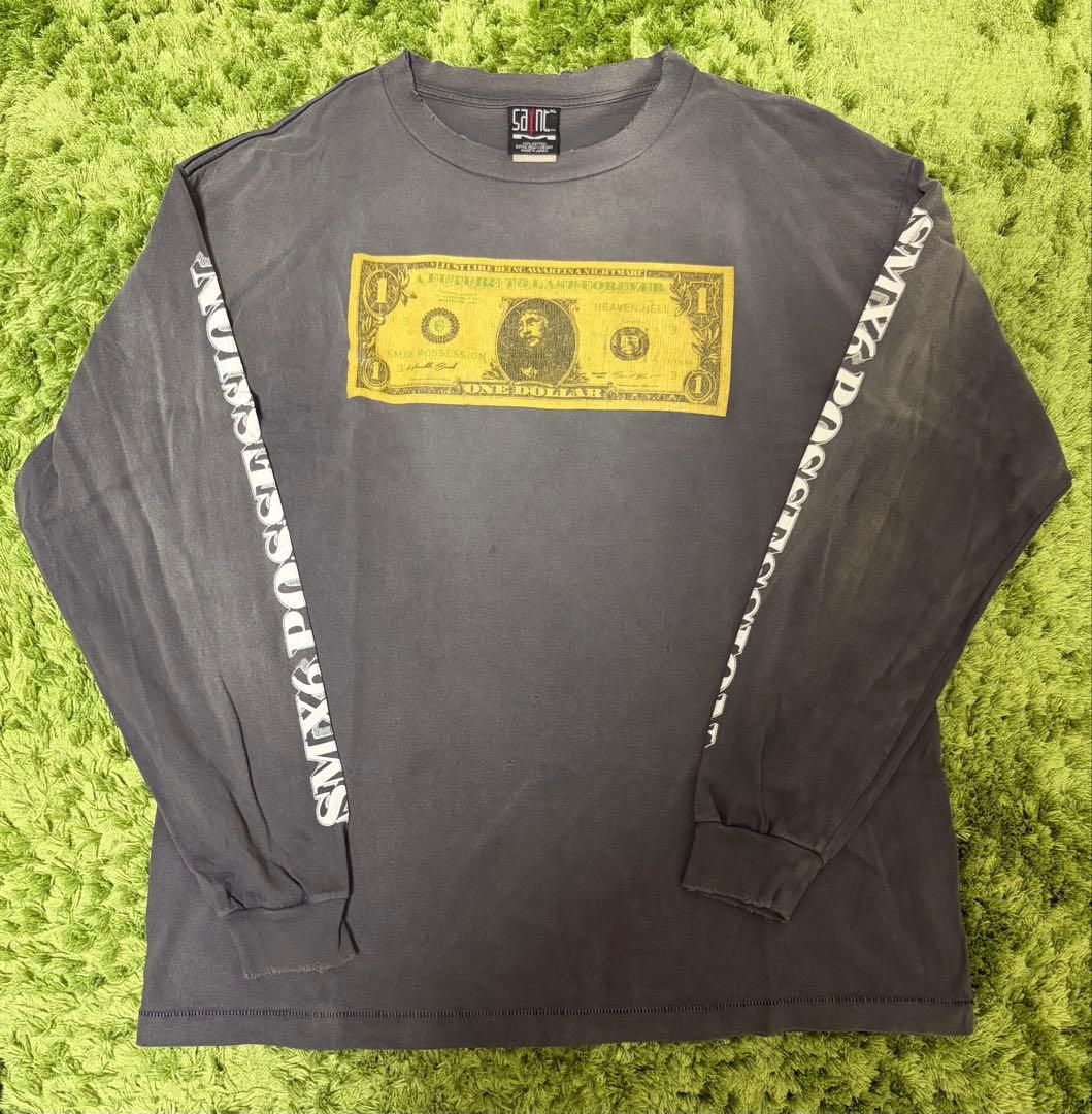 SAINT Mxxxxxx KMR_LS TEE/ $ サイズXL