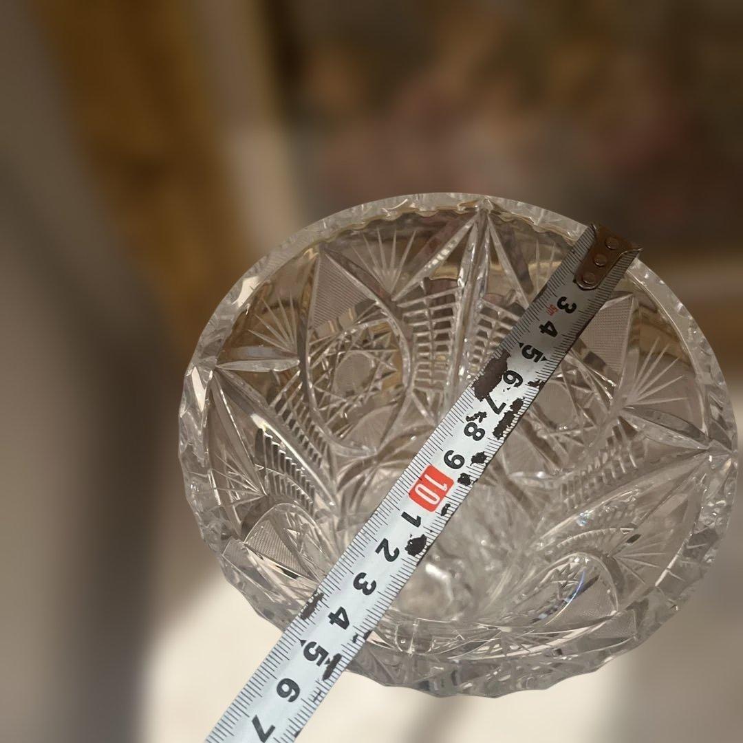 ボヘミヤ　花瓶　セット