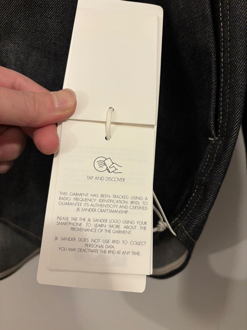 JIL SANDER セルビッチデニムシャツ サイズL 確実正規品