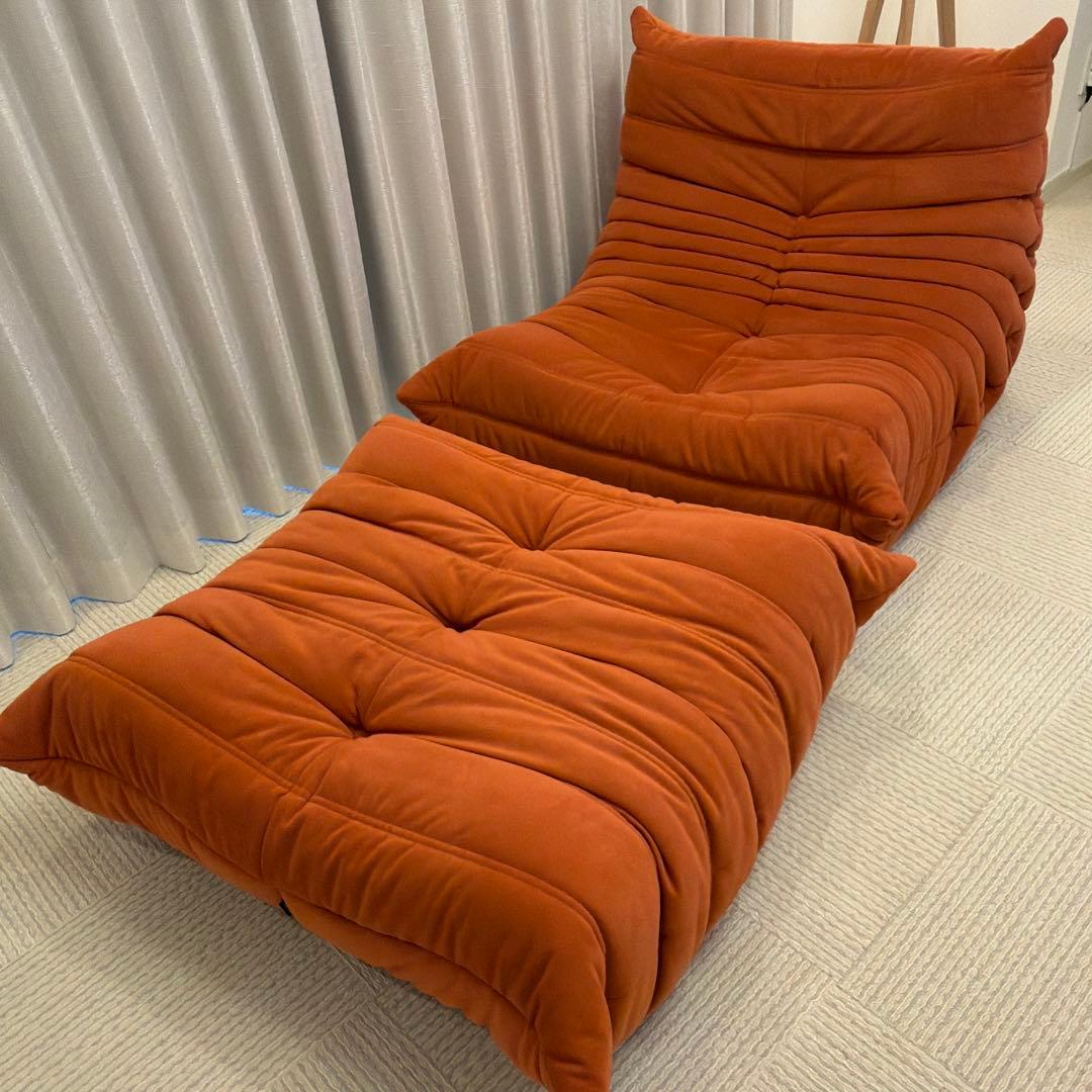 【ligne roset】リーンロゼ トーゴ1P パフ付