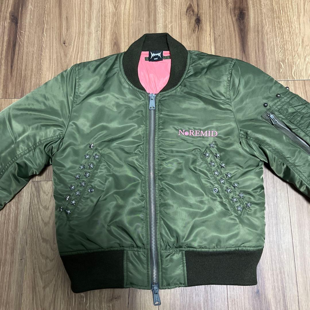 「さ」⚠️ブロック要項記載。必読 専用。NOREMID オリーブ MA-1