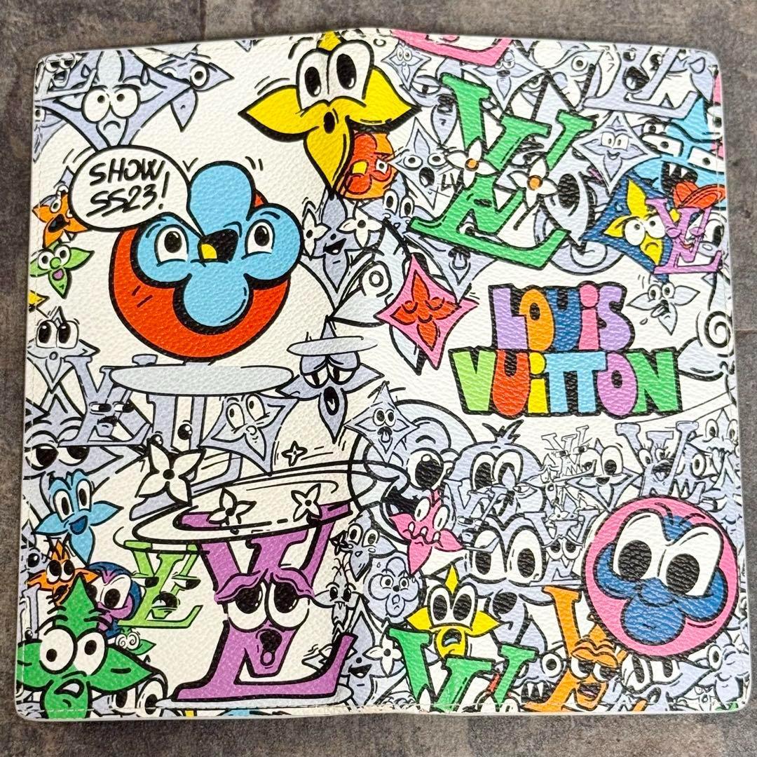 2023ss 超激レア 極美品⭐️ルイヴィトン コミック ブラザ 長財布 限定