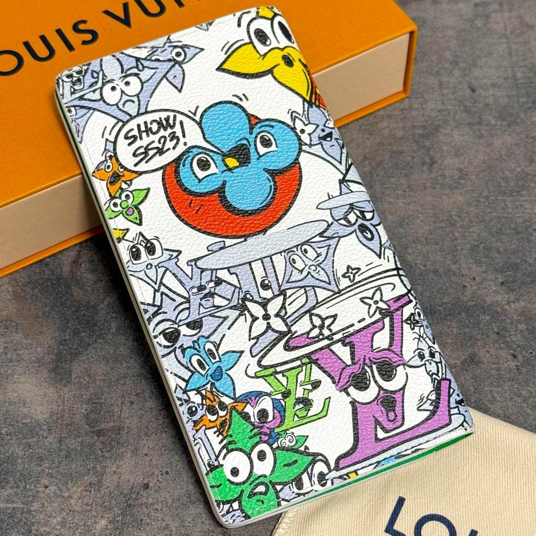 2023ss 超激レア 極美品⭐️ルイヴィトン コミック ブラザ 長財布 限定