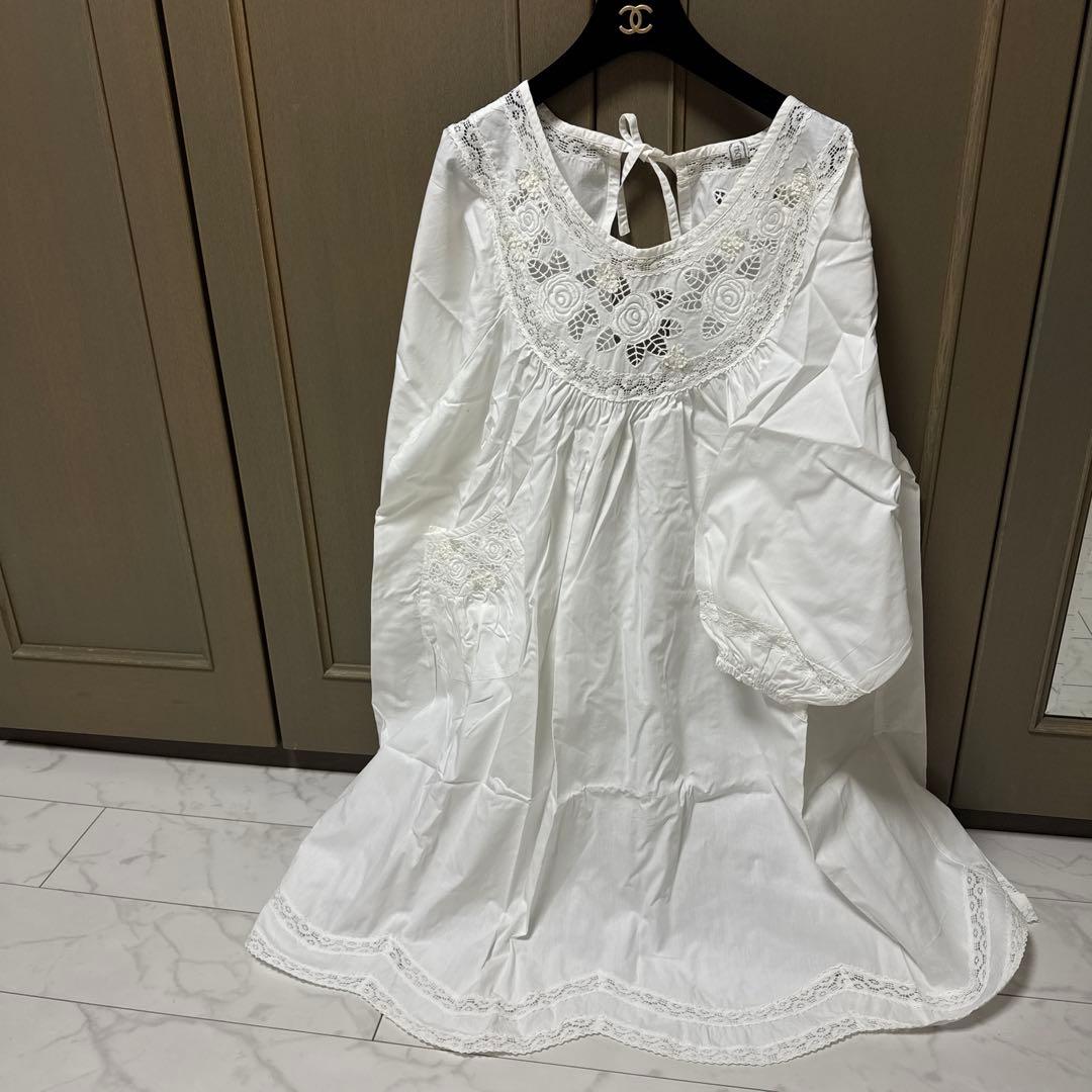 HISCHRONE ヒスクローネ　エプロン　割烹着