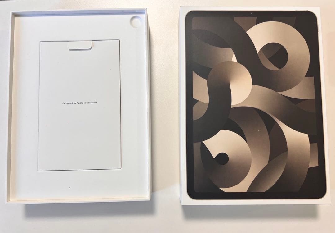 【美品】Apple iPad Air(256GB)スターライト(第5世代)