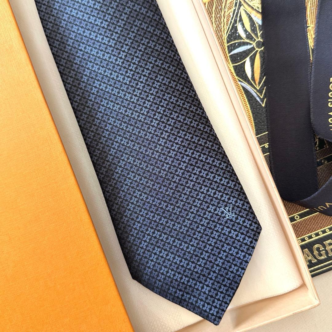 ルイ ヴィトン ネクタイ・LV ジグザグ 新品 未使用