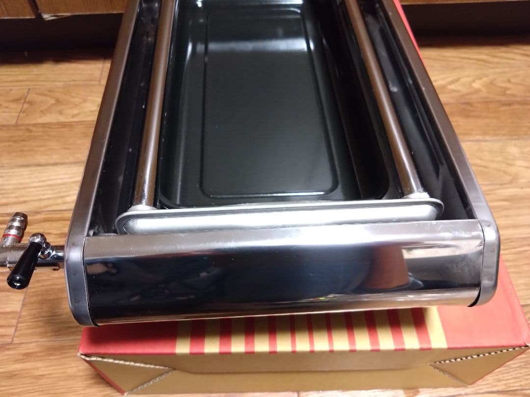タチバナ製作所S-10 ステンレス グリル 430mm 鉄板（ロストル付き）