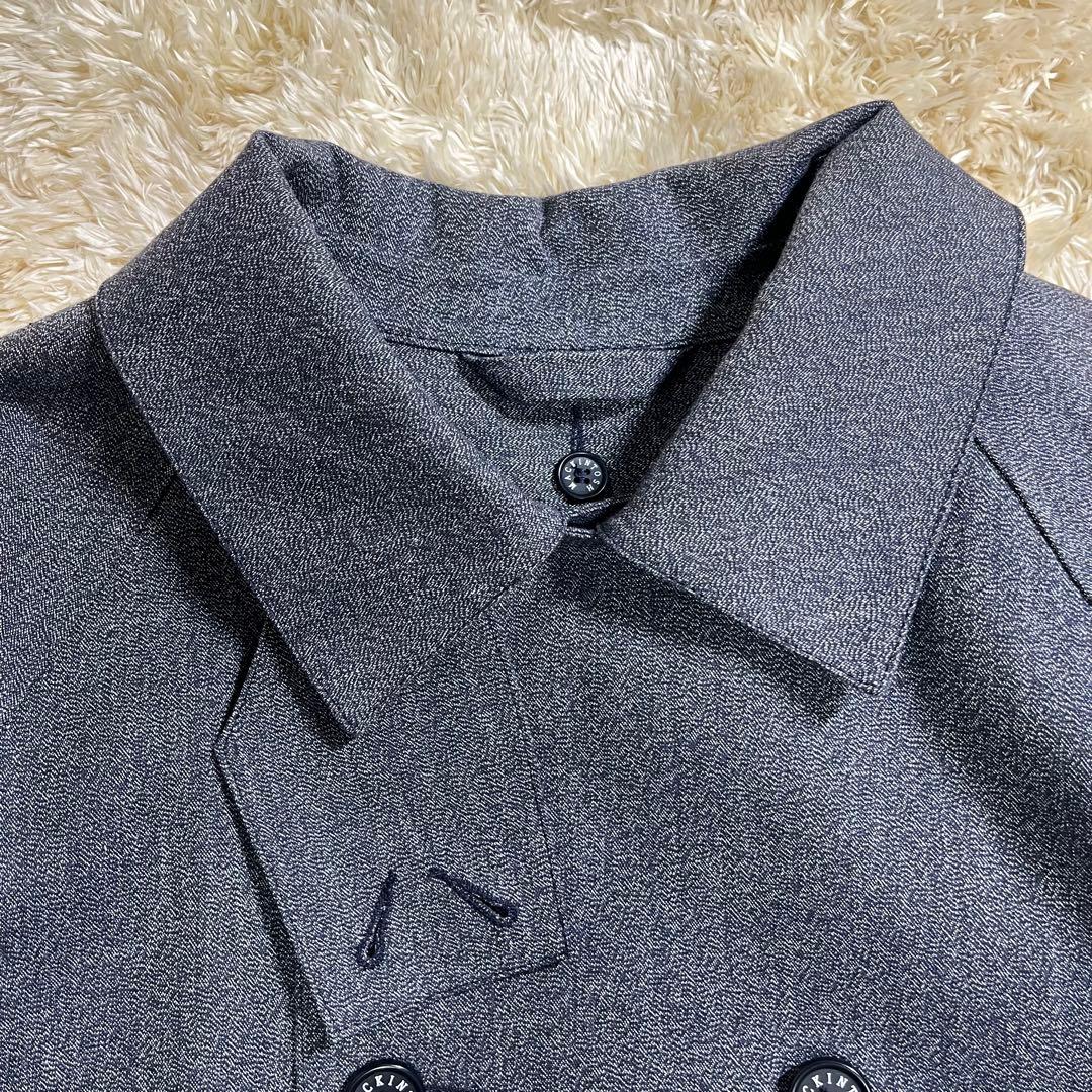 美品 マッキントッシュ × HYKE ゴム引き ライナー ステンカラー コート