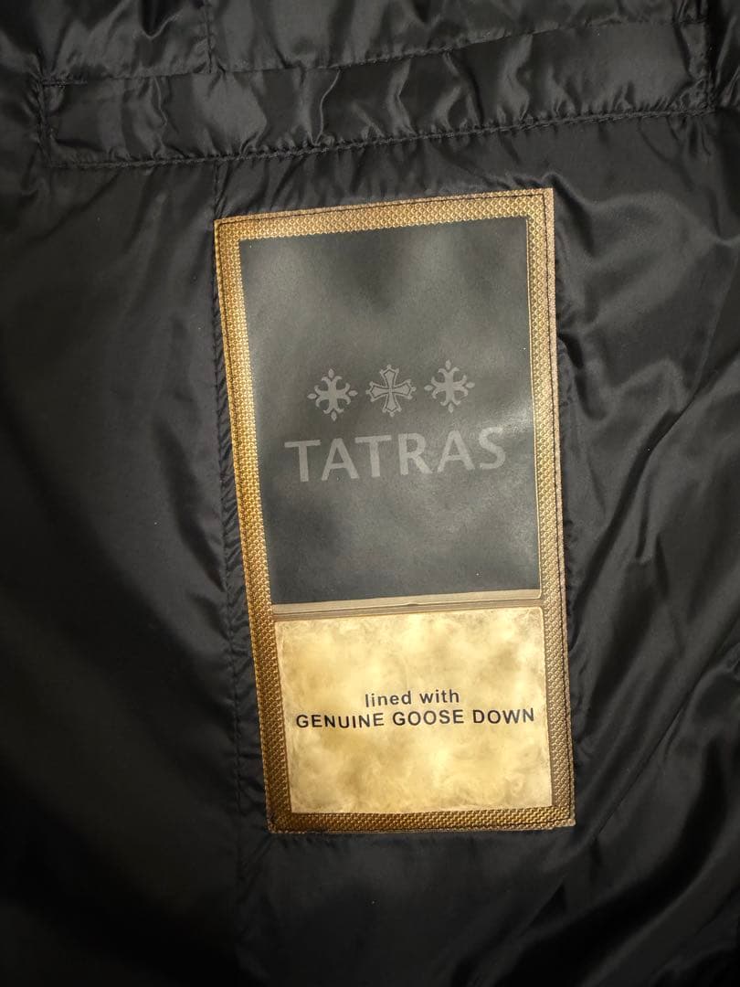 TATRAS タトラス LAVIANA ダウンジャケットBLACK 黒 ２