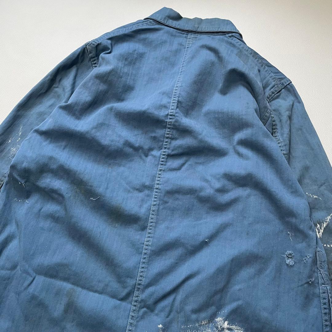 50's K.W.B. MFG. ヘリンボーンツイル ショップコート