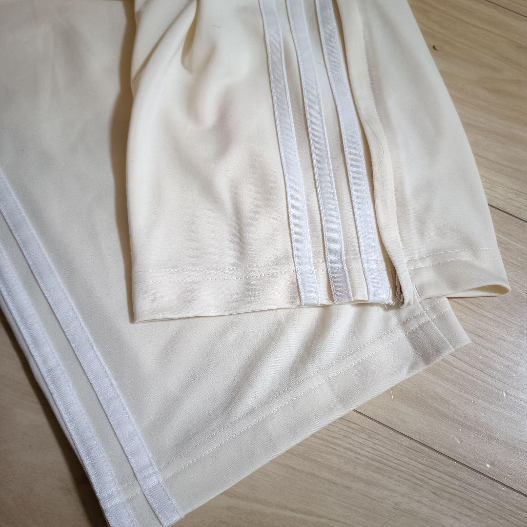 アディダス 白 ファイヤーバード トラックパンツ ジャージ下 人気 メンズS匿名