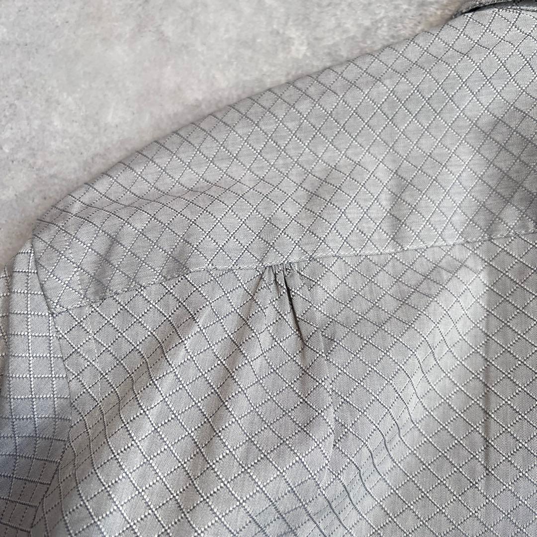 【極美品】RRL コットンレギュラーカラーシャツ ダイヤモンドパターン L/16