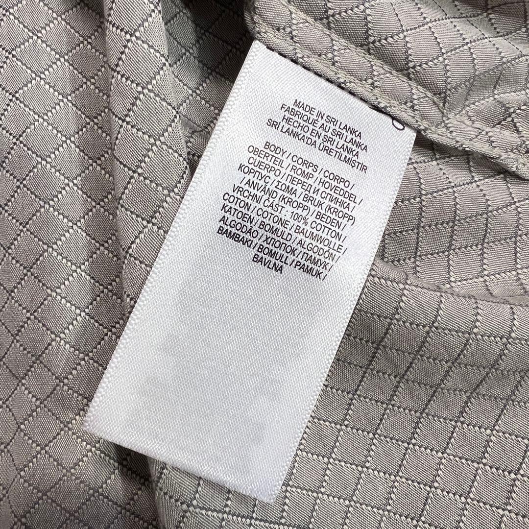 【極美品】RRL コットンレギュラーカラーシャツ ダイヤモンドパターン L/16