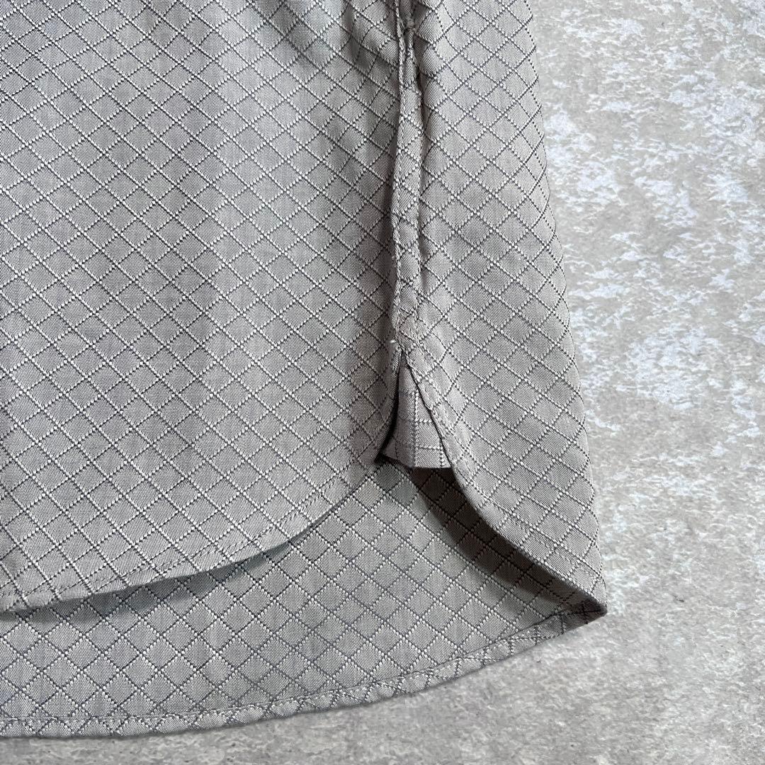 【極美品】RRL コットンレギュラーカラーシャツ ダイヤモンドパターン L/16