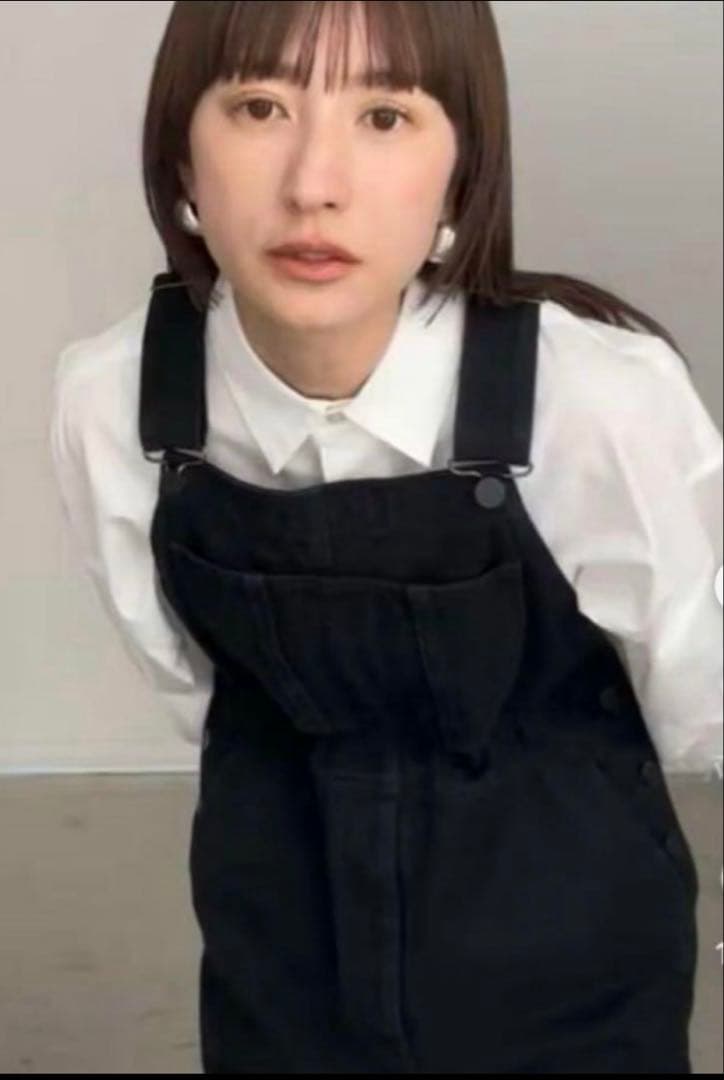 未使用　CLANE WAIST ADJUST OVERALLS