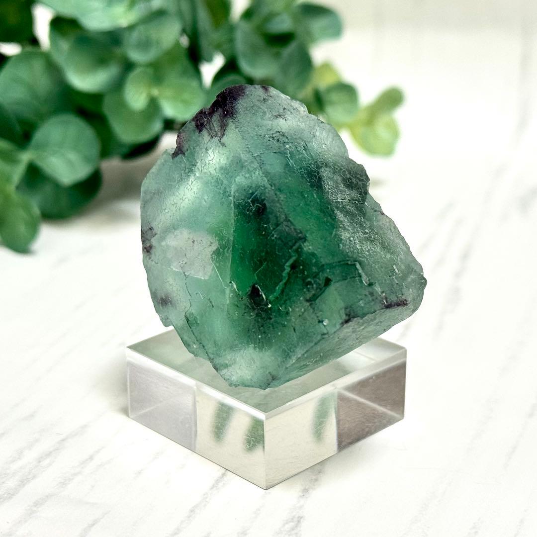 【D288】大きな結晶とゾーニング・.。*・ グリーンフローライト ナミビア