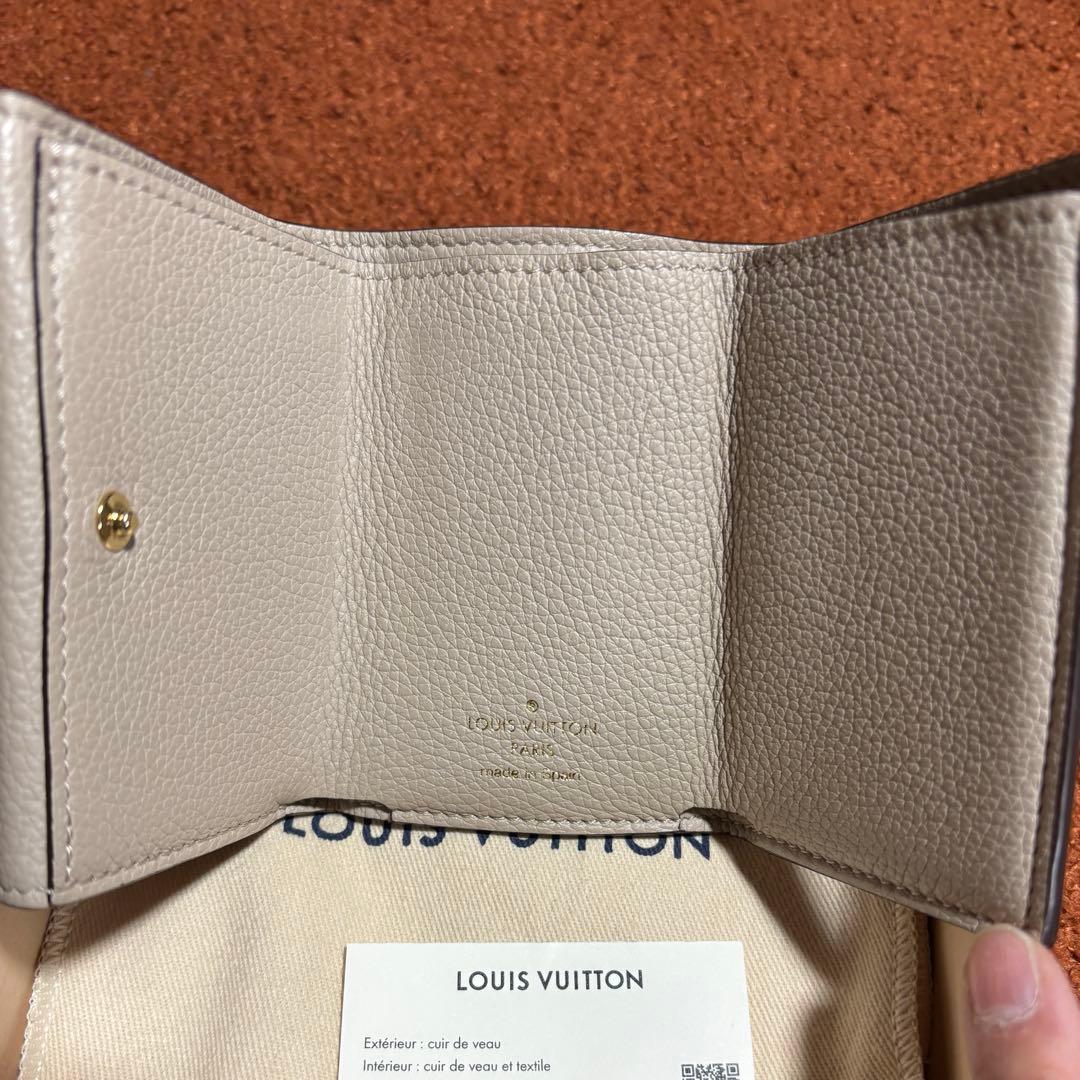 ルイヴィトン　ポルトフォイユロックミニ　三つ折り財布