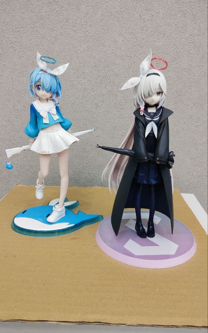 ブルーアーカイブ アロナ プラナ ゴールデンヘッドプラス フィギュア ２体セット
