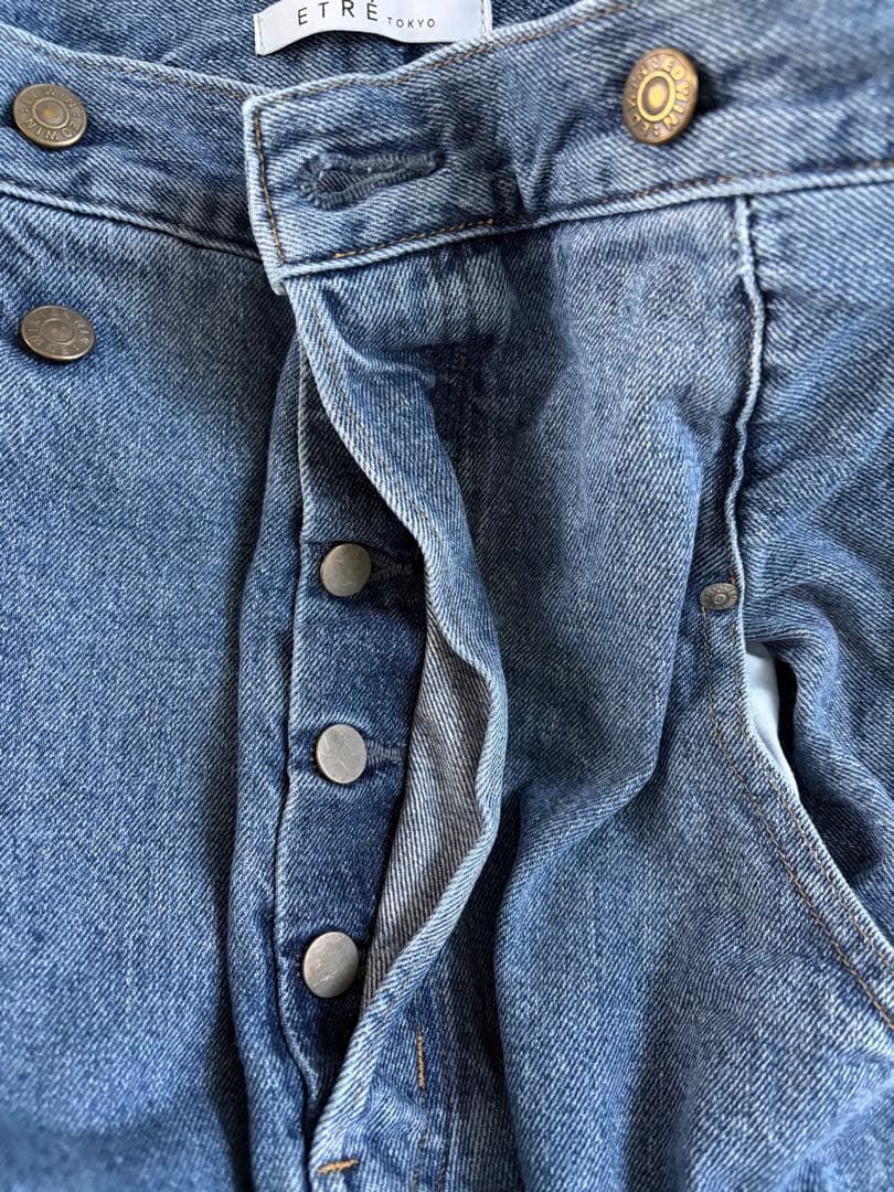 EDWIN×ETRE TOKYO 2wayハイライズサスデニムパンツ