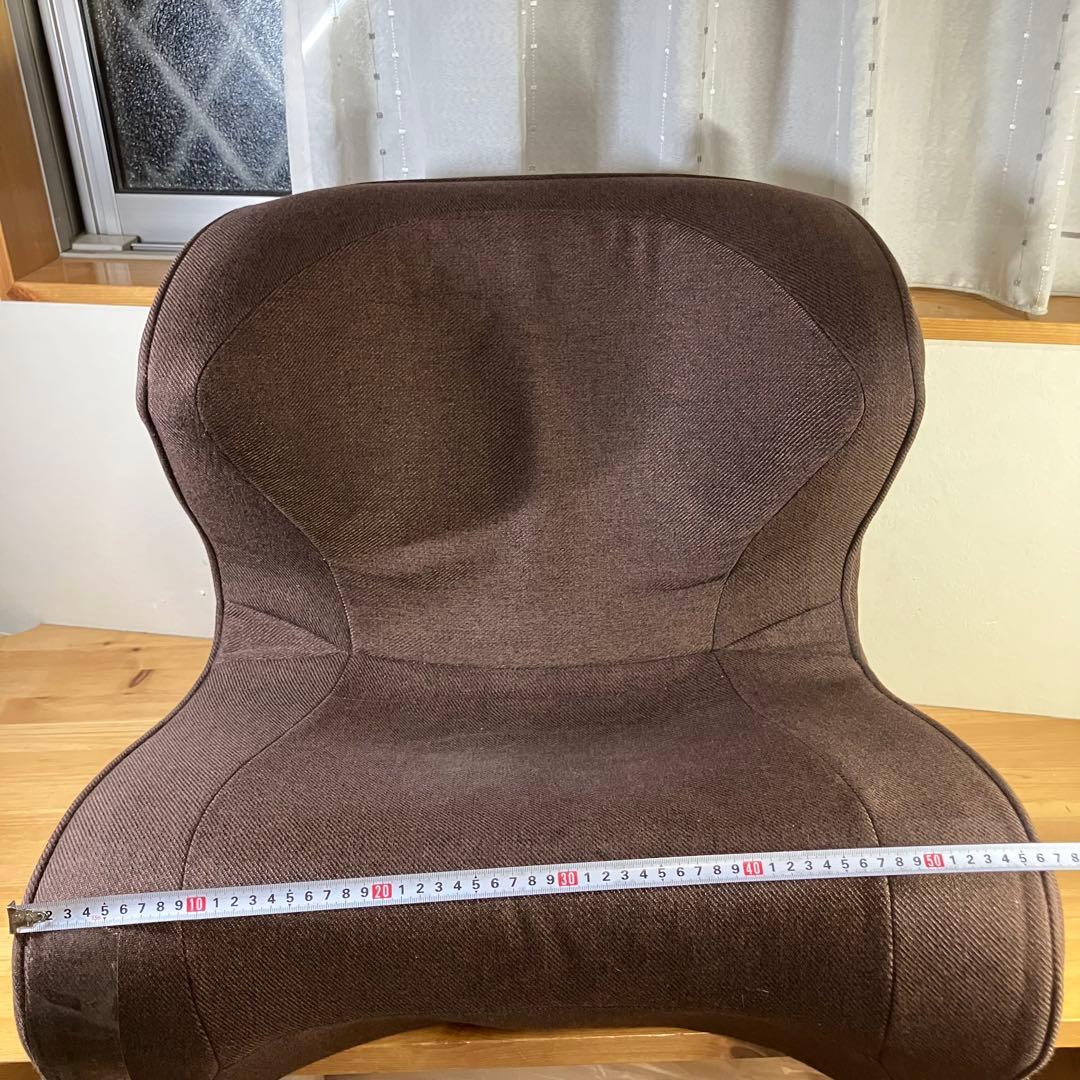 ◉ドクターチェア Dr.Chair ブラウン ロータイプ 座椅子 姿勢サポート