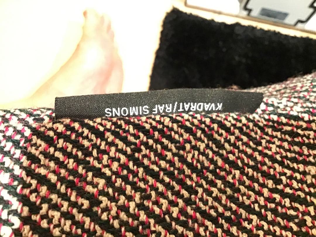 極美品KVADRAT/RAF SIMONS クヴァドラ/ラフシモンズ　クッション
