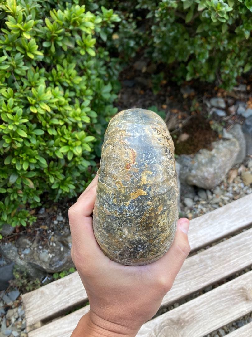 2kg まん丸なユーパキディスカスハラダイ　化石　アンモナイト　羽幌