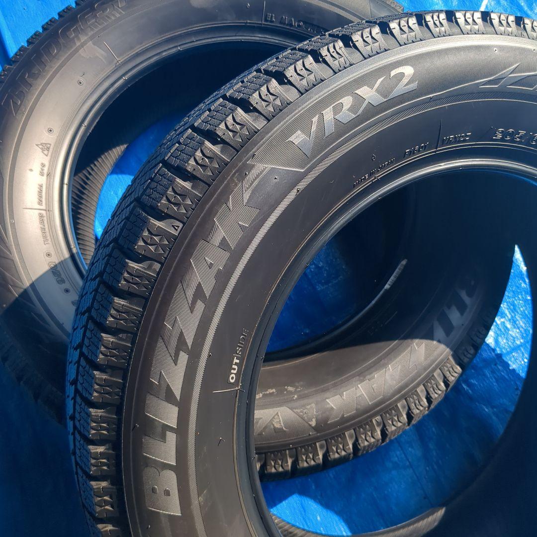 ② 205/65R16 ブリヂストンVRX2 バリ溝 2本 送料込み