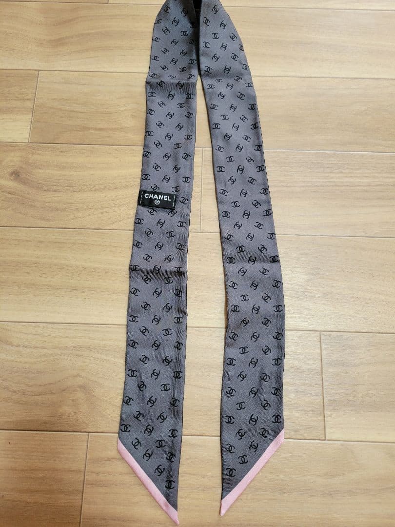 ⭐CHANEL⭐スカーフ⭐パール柄⭐