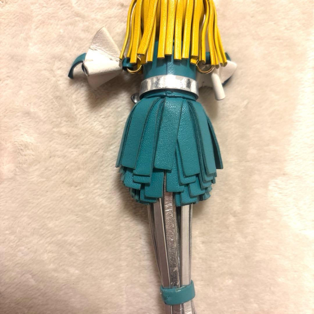 PRADA⭐️ALICE アリス タッセルレザー チャーム キーリングキーホルダー