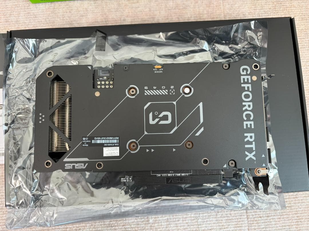 グラフィックボード・グラボ・ビデオカード ASUS DUAL GeForce RTX 4060 OC 8GB