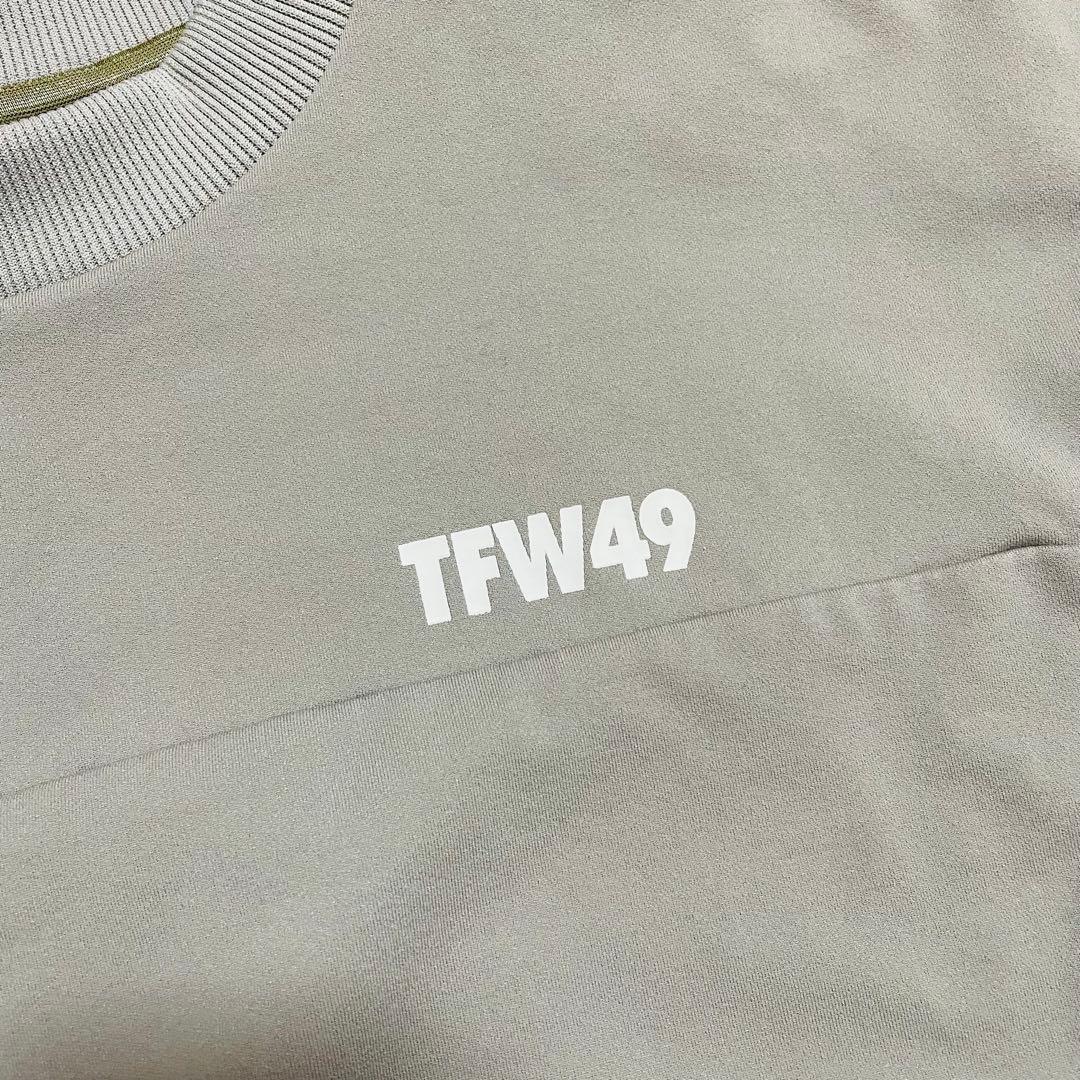 TFW49 モックネック　スウェット　トレーナー　グレー　M ゴルフ