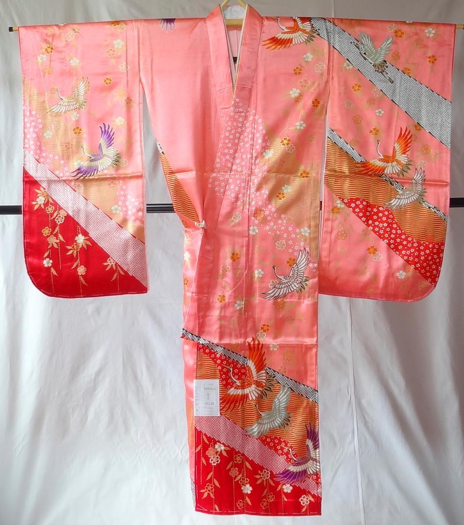 四つ身子供用きもの☆半襟おまけ！【美品・未使用】