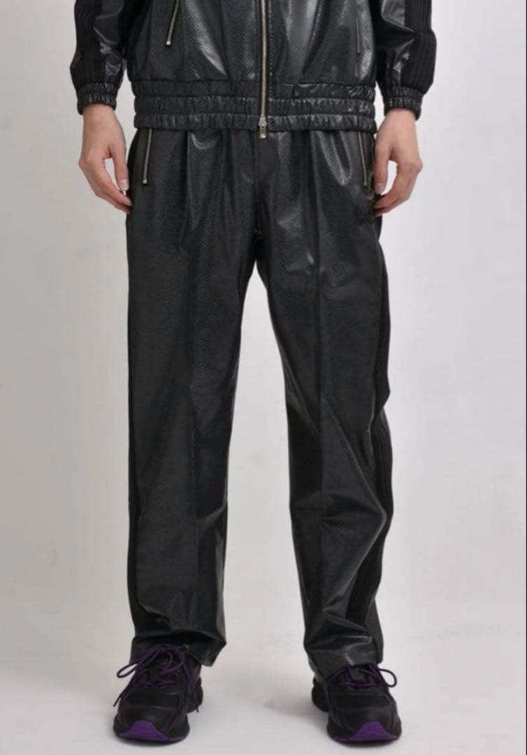 badhop着用　nubian 特注　needles パンツ　パイソン