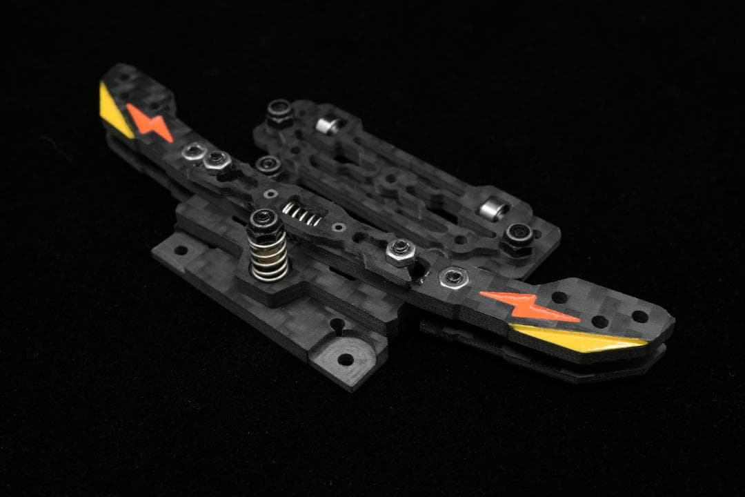 ミニ四駆　ATバンパー　アンカーシステム　新作　CNC精密加工　type-E