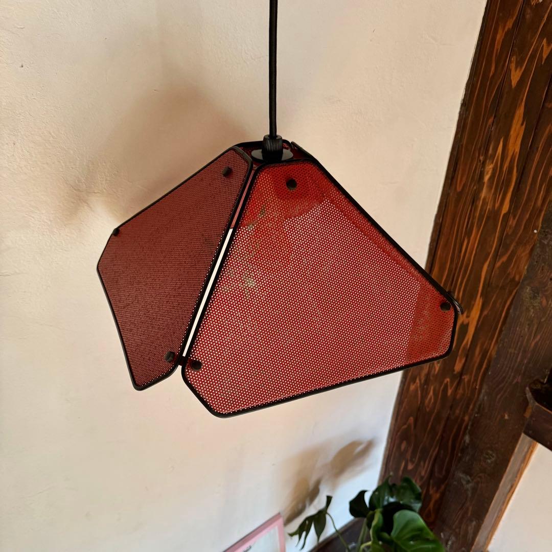 スペースエイジポストモダン ペンダントライト パンチングメタル ナショナル