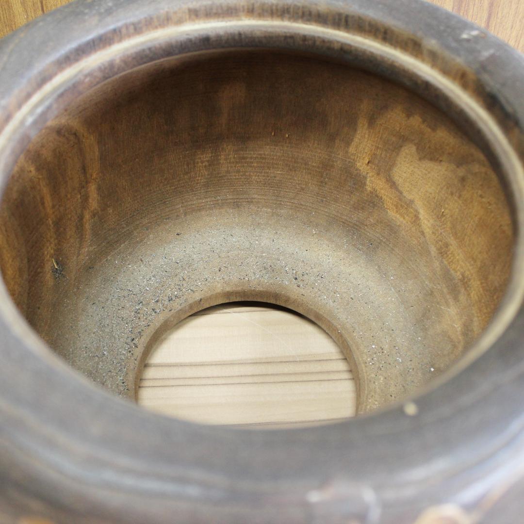 桐火鉢　高蒔絵・螺鈿細工　その１